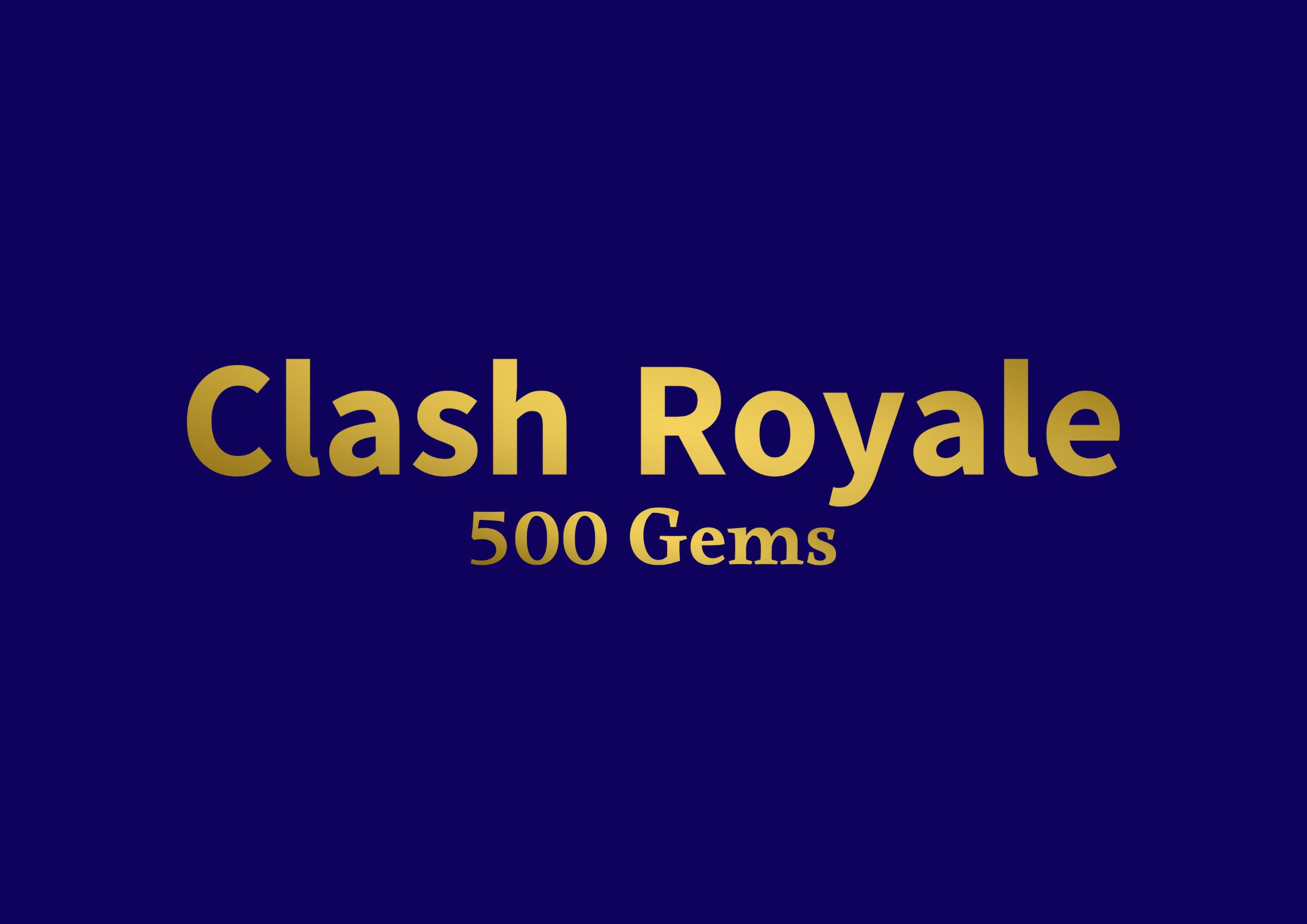 Clash Royale 500 Gems