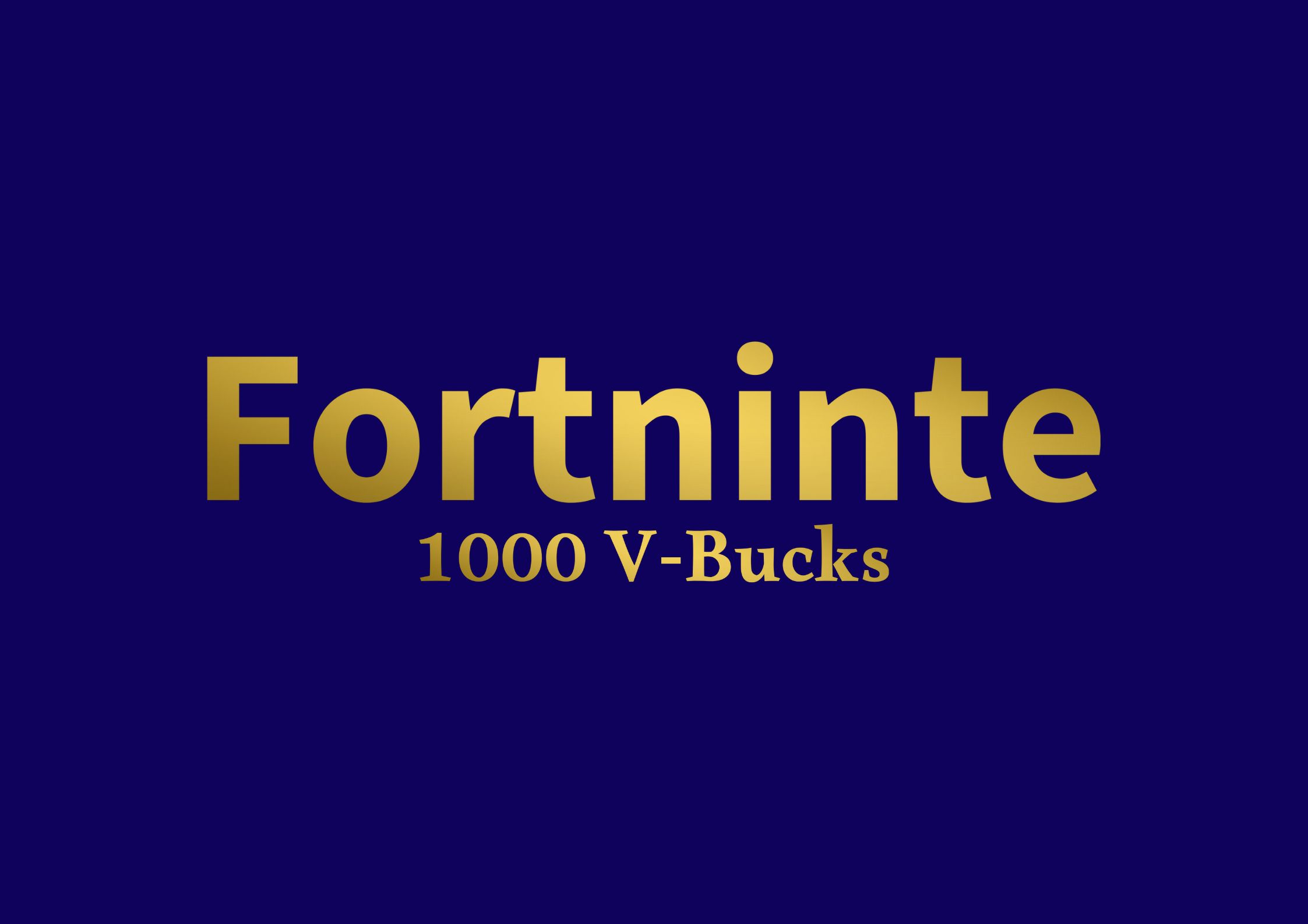 Fortnite 1000 V-Bucks