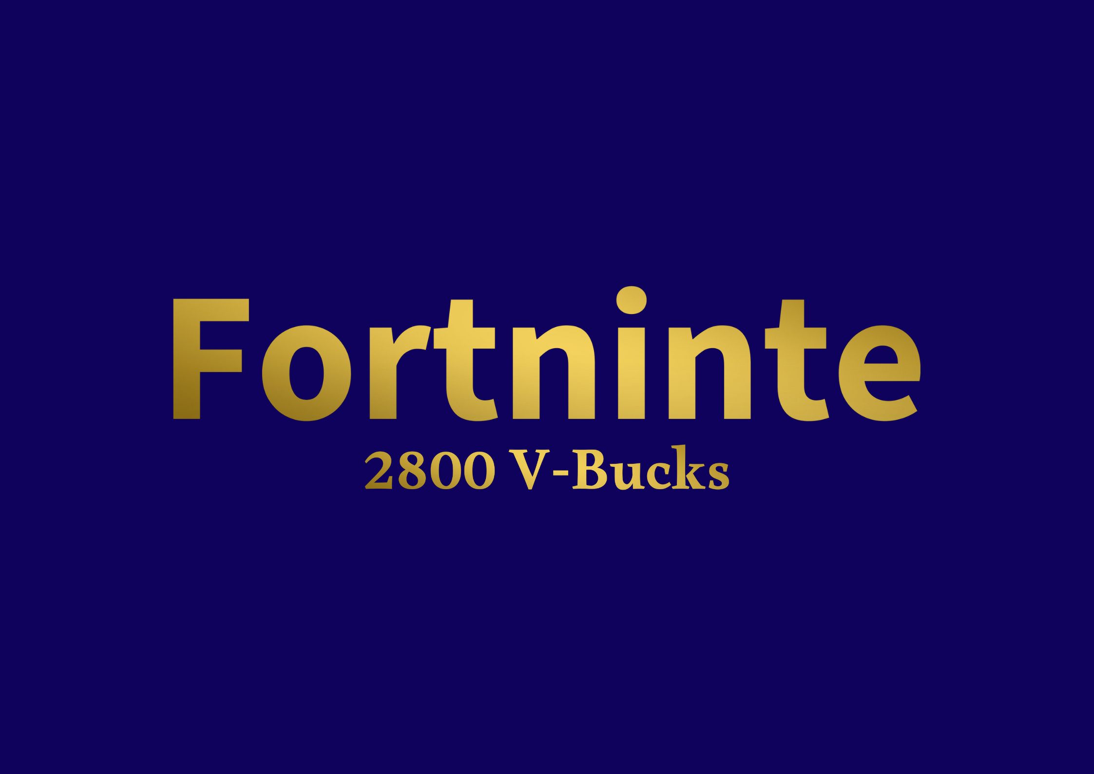 Fortnite 2800 V-Bucks